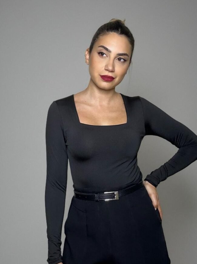 Square Neck Padded Top